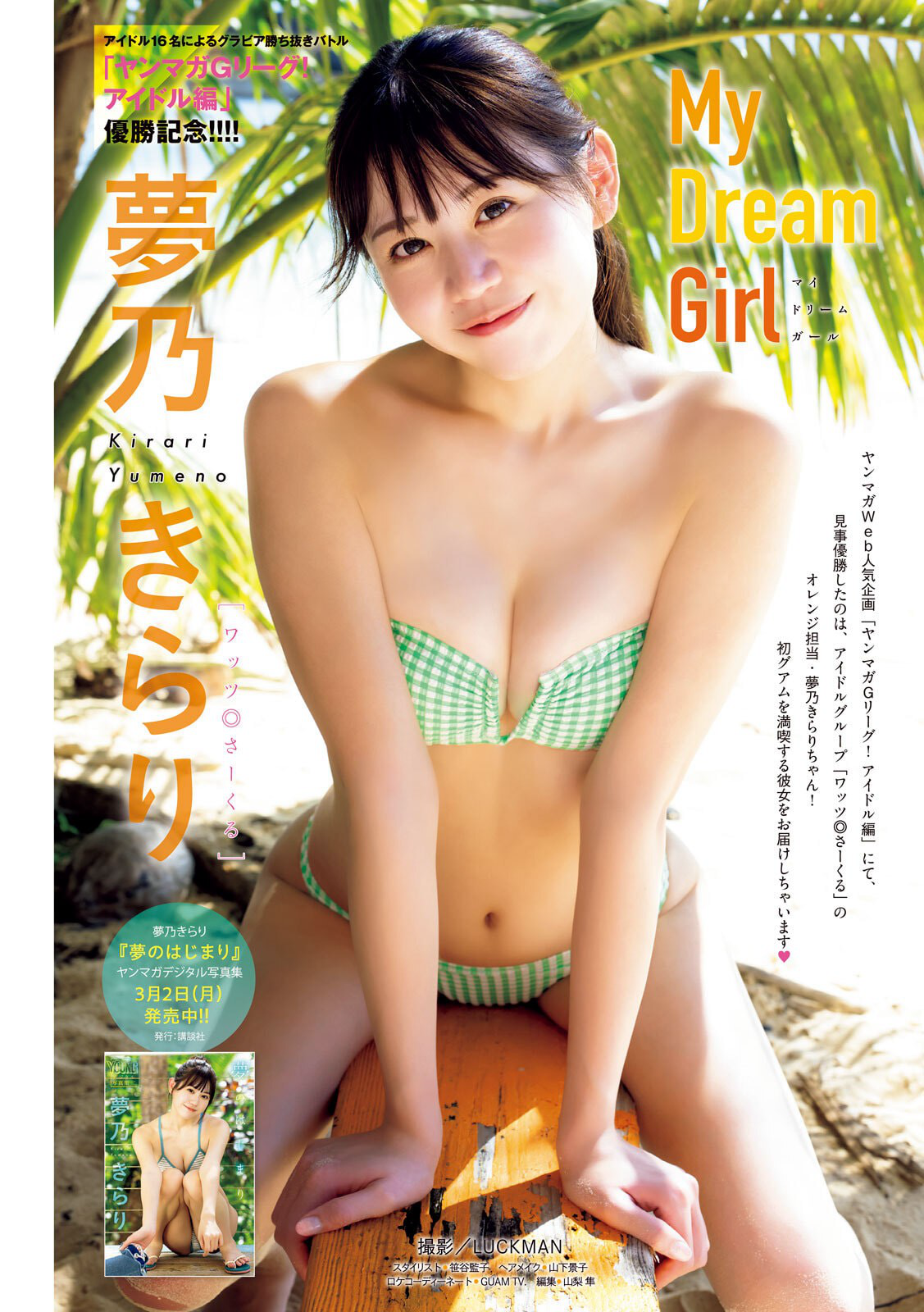 Young Magazine ヤングマガジン 2026 No.14 夢乃きらら